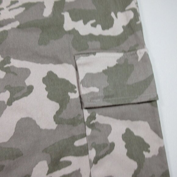 Supply n Demand mens green an tan camo cargo ankle pants XLx32 EUC - Picture 4 of 7